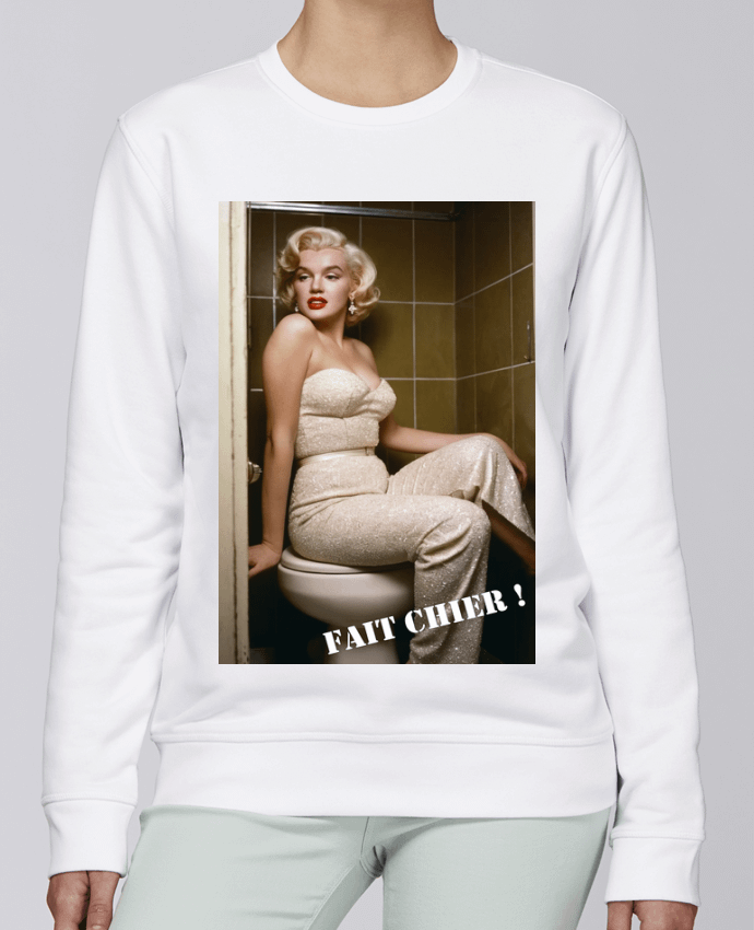 Sweatshirt Marylin Monroe par TiA