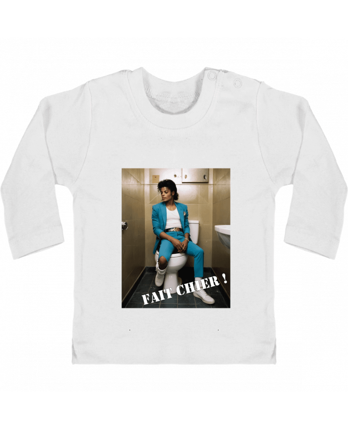 T-shirt bébé Michael Jackson manches longues du designer TiA