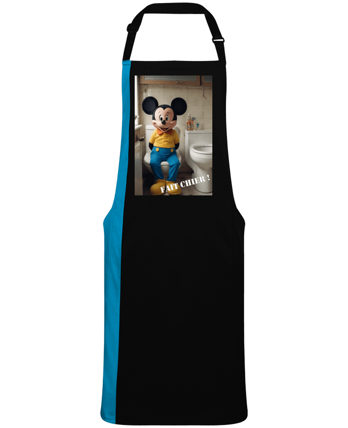 Tablier bicolore Mickey par  TiA