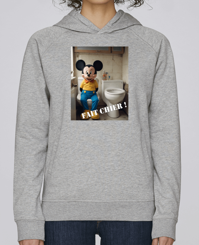 Sweat capuche femme Mickey par TiA