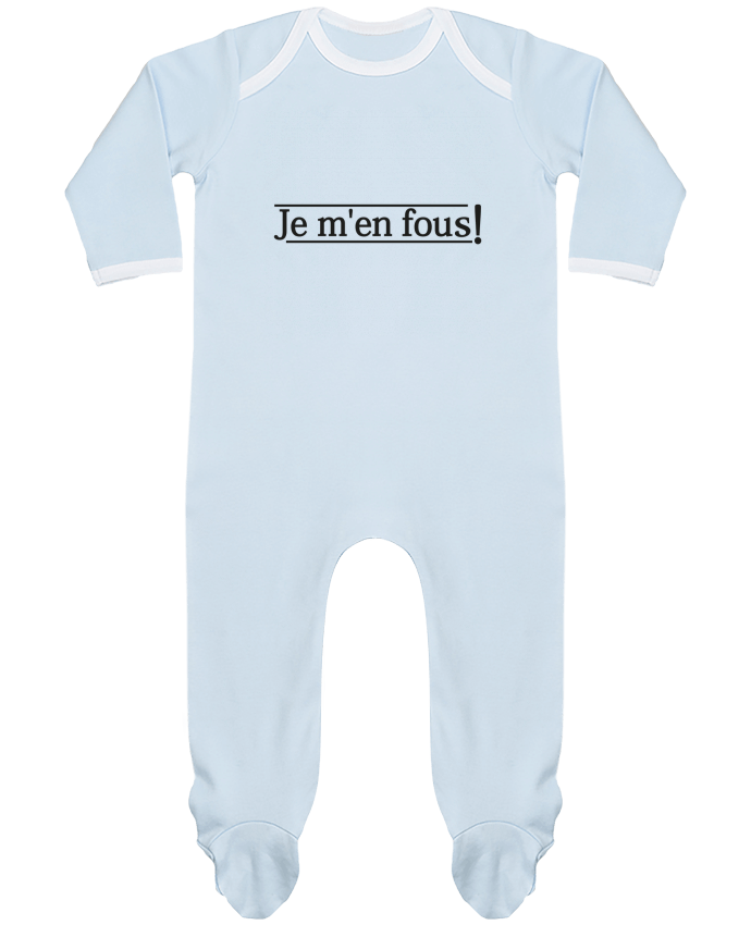 Body Pyjama Bébé Je m'en fous ! par tunetoo