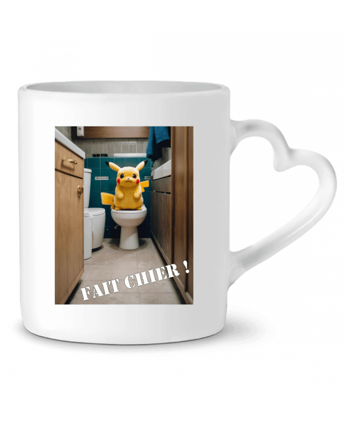 Mug coeur Pikachu par TiA