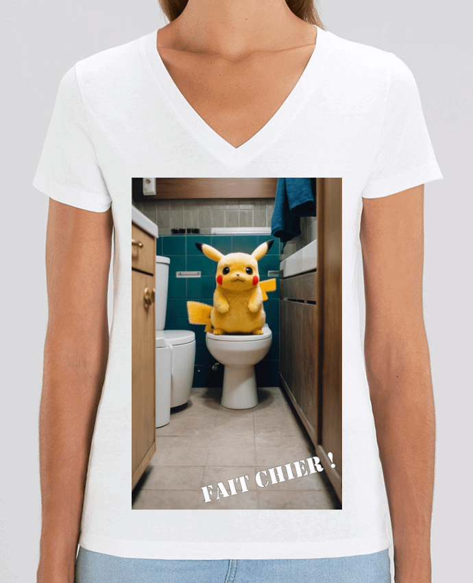 Tee-shirt femme Pikachu Par  TiA