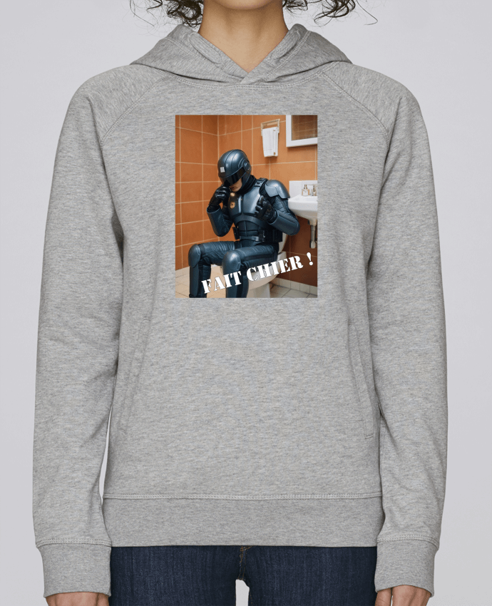 Sweat capuche femme Robocop par TiA