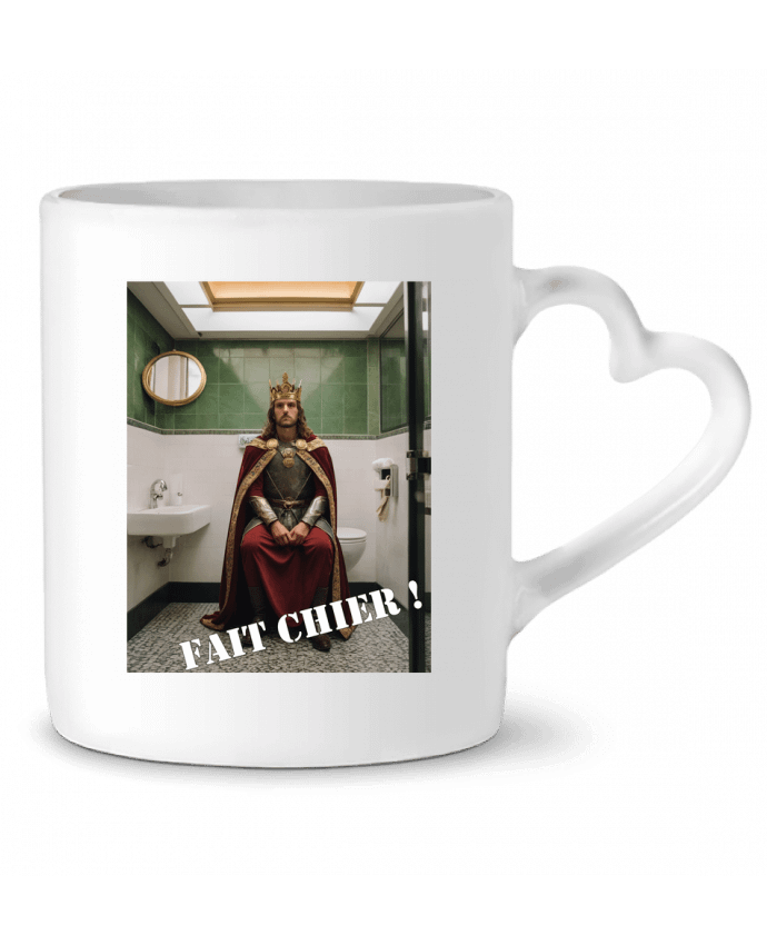 Mug coeur king Arthur par TiA