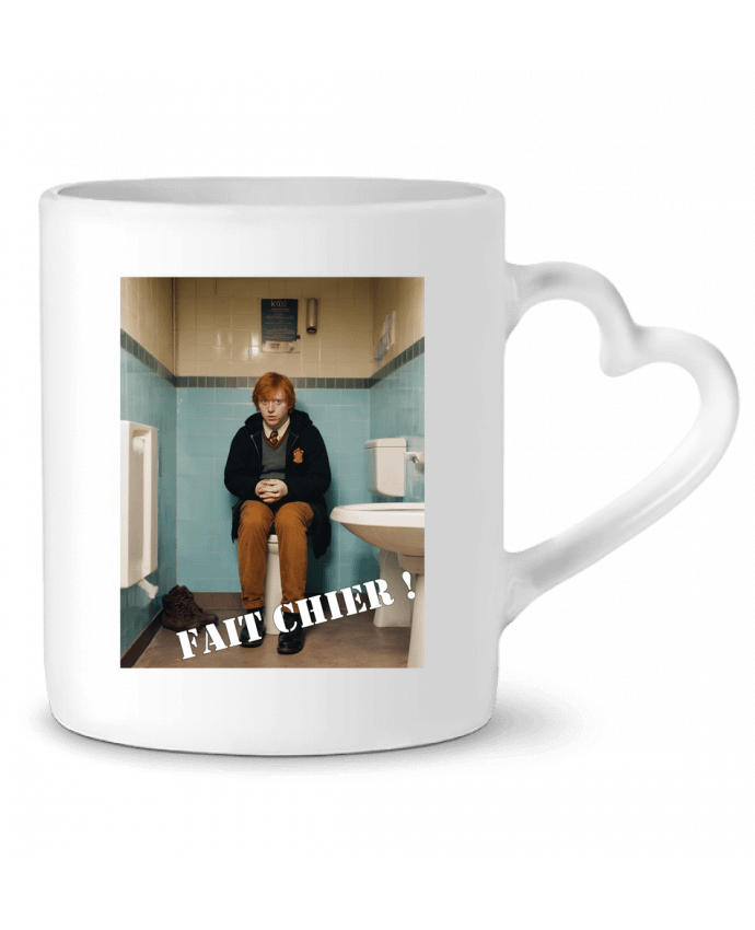 Mug coeur Ron Weasley par TiA
