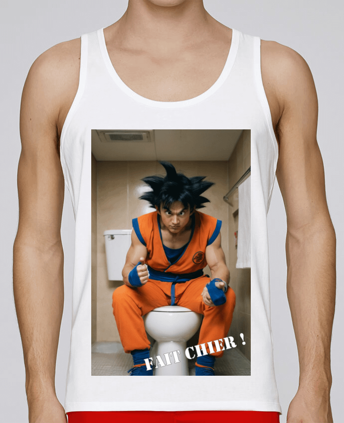 Débardeur homme Sangoku par TiA 100% coton bio