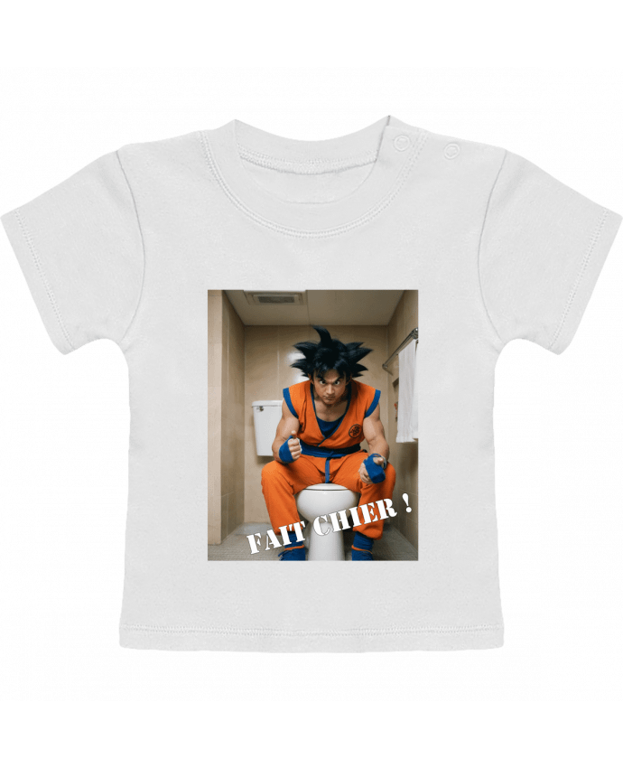 T-shirt bébé Sangoku manches courtes du designer TiA