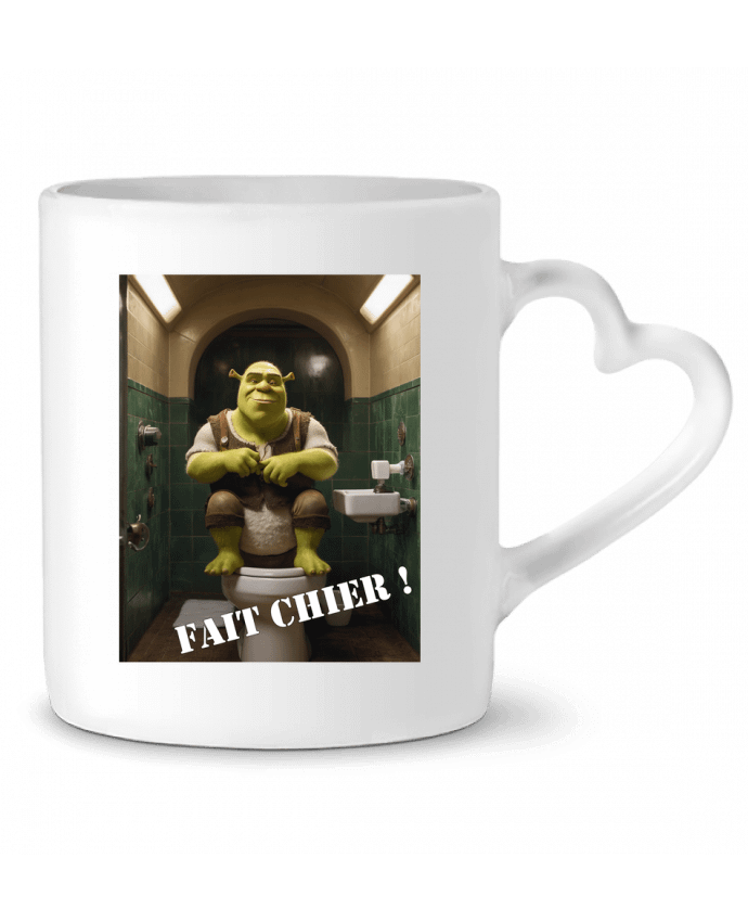 Mug coeur Shreck par TiA