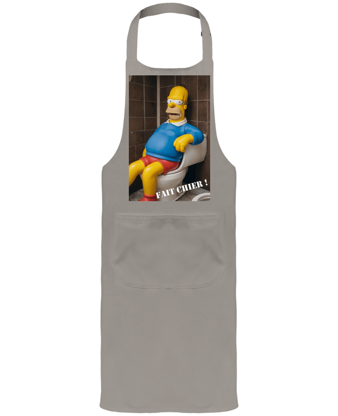 Tablier avec poches Omer Simpson par TiA