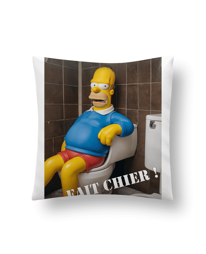 Coussin Omer Simpson par TiA