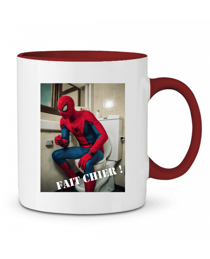 Mug bicolore Spiderman TiA