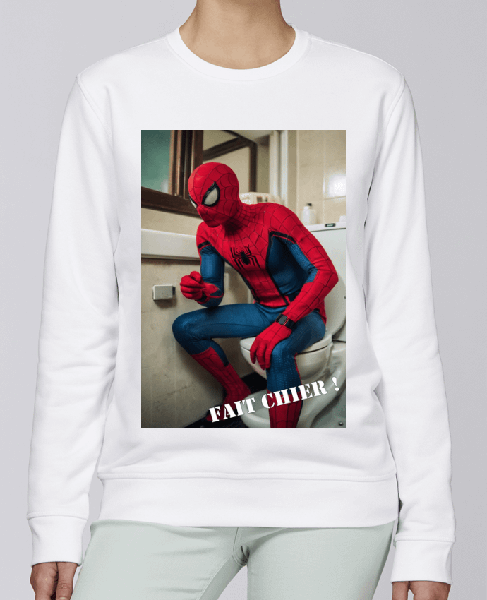 Sweatshirt Spiderman par TiA