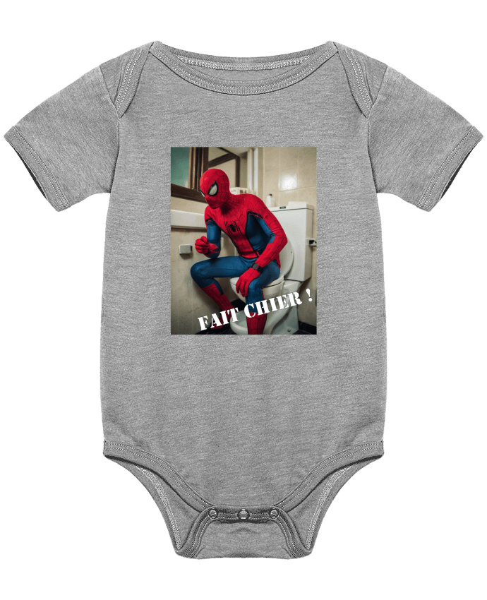 Body bébé Spiderman par TiA