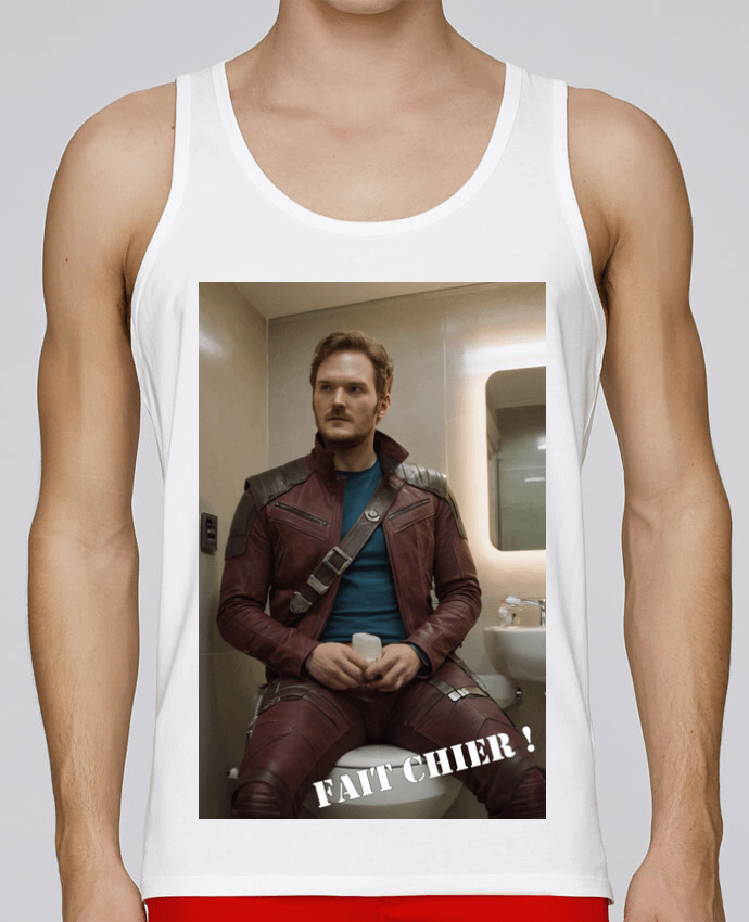 Débardeur homme Star Lord par TiA 100% coton bio