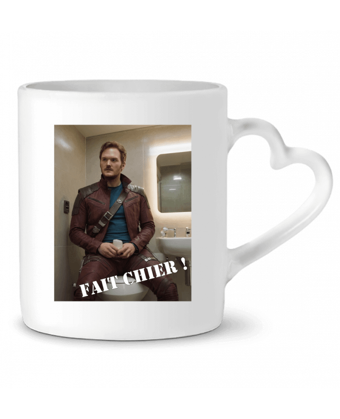 Mug coeur Star Lord par TiA