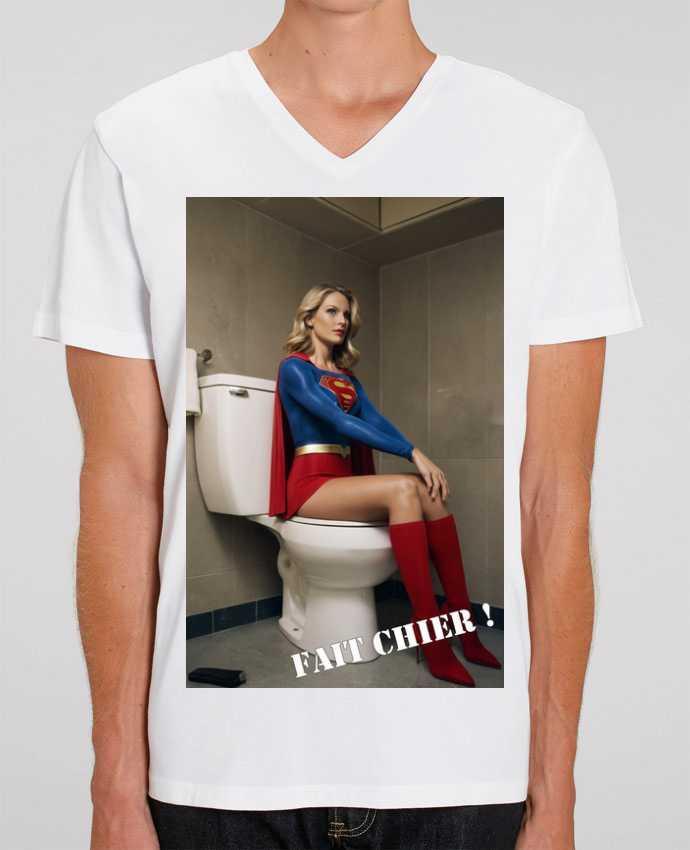 T-shirt homme Super Girl par TiA