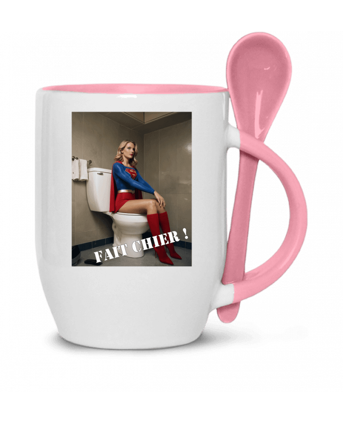  Tasse cuillère Super Girl par TiA