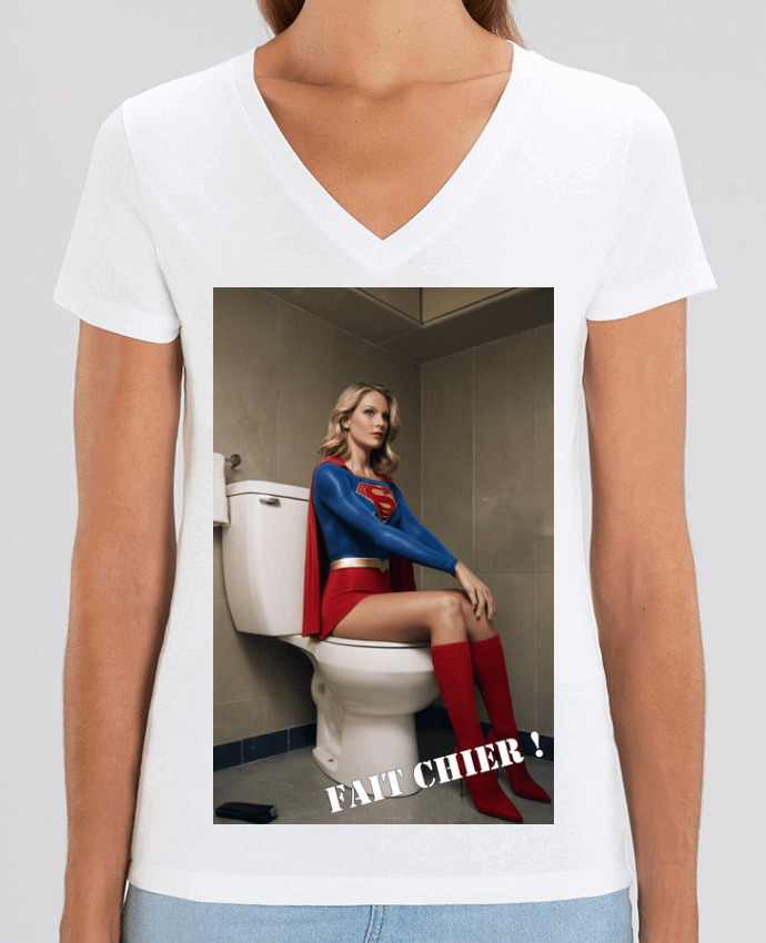 Tee-shirt femme Super Girl Par  TiA