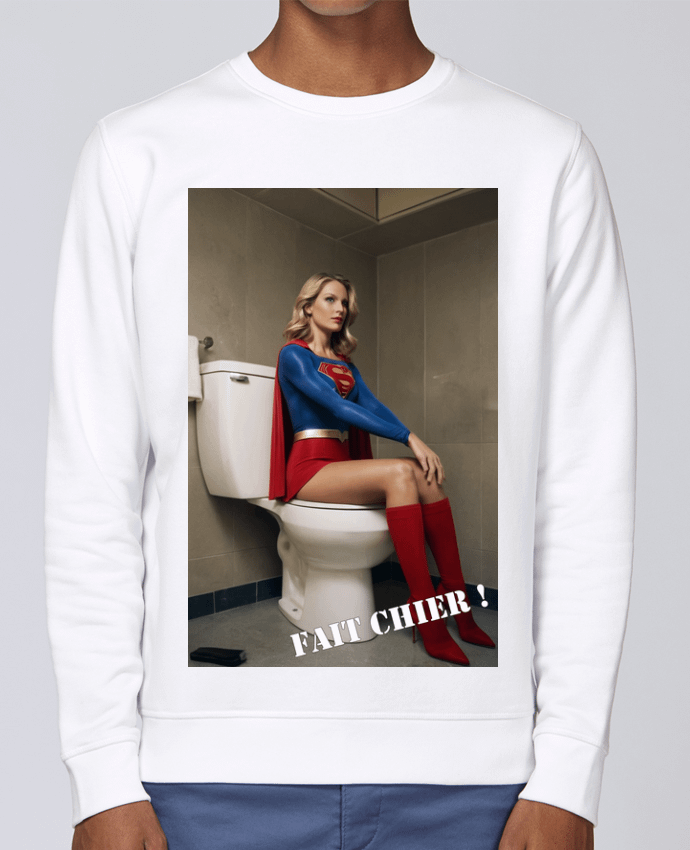 Sweatshirt Super Girl par TiA