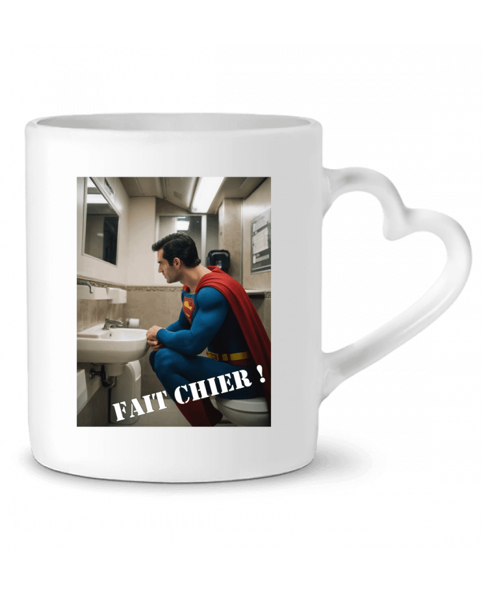 Mug coeur Superman par TiA