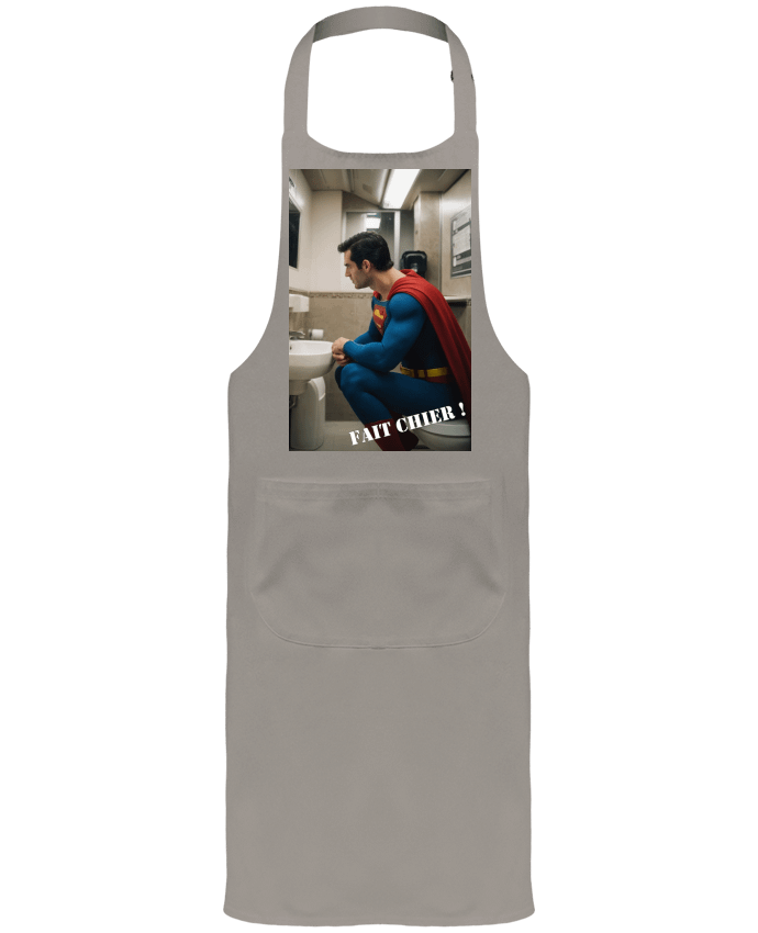 Tablier avec poches Superman par TiA