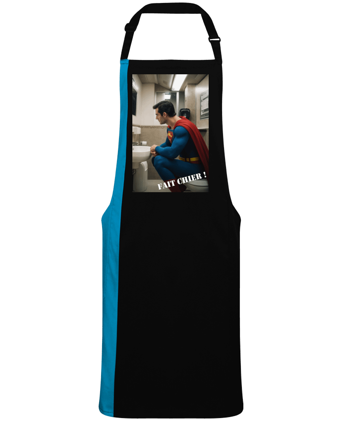 Tablier bicolore Superman par  TiA