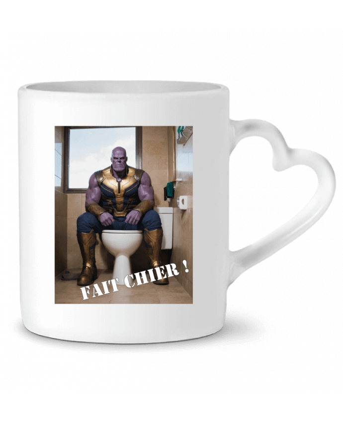 Mug coeur Thanos par TiA
