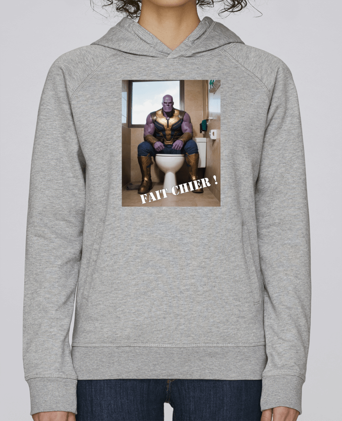 Sweat capuche femme Thanos par TiA