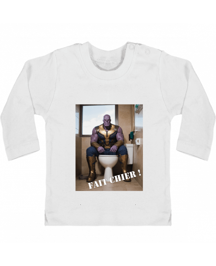 T-shirt bébé Thanos manches longues du designer TiA