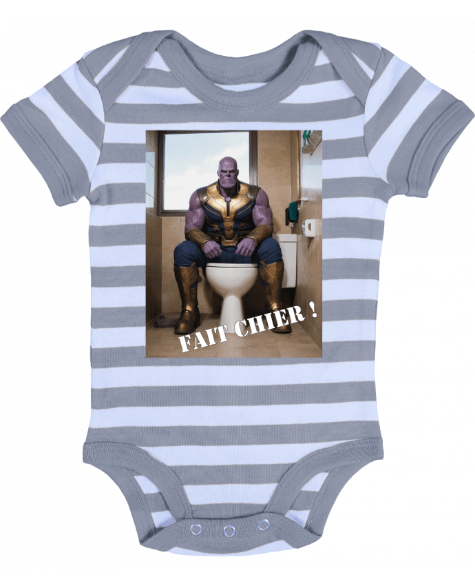 Body Bébé Rayé Thanos - TiA