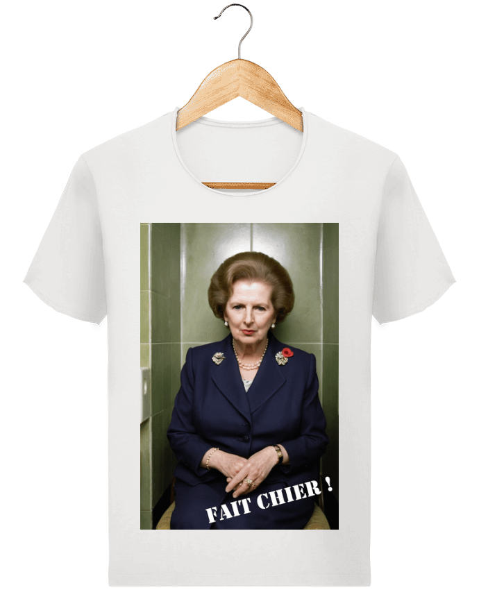  T-shirt Homme vintage Margaret Thatcher par TiA