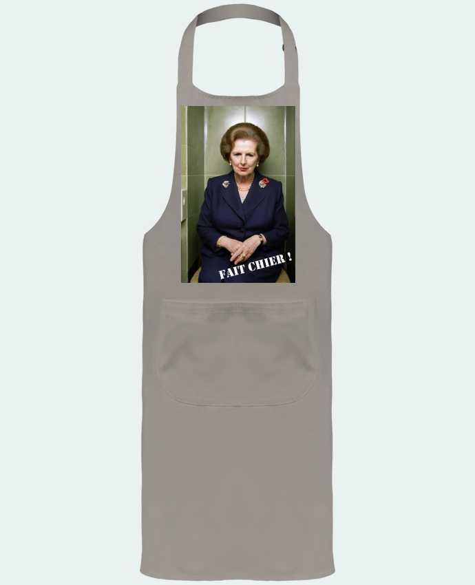 Tablier avec poches Margaret Thatcher par TiA