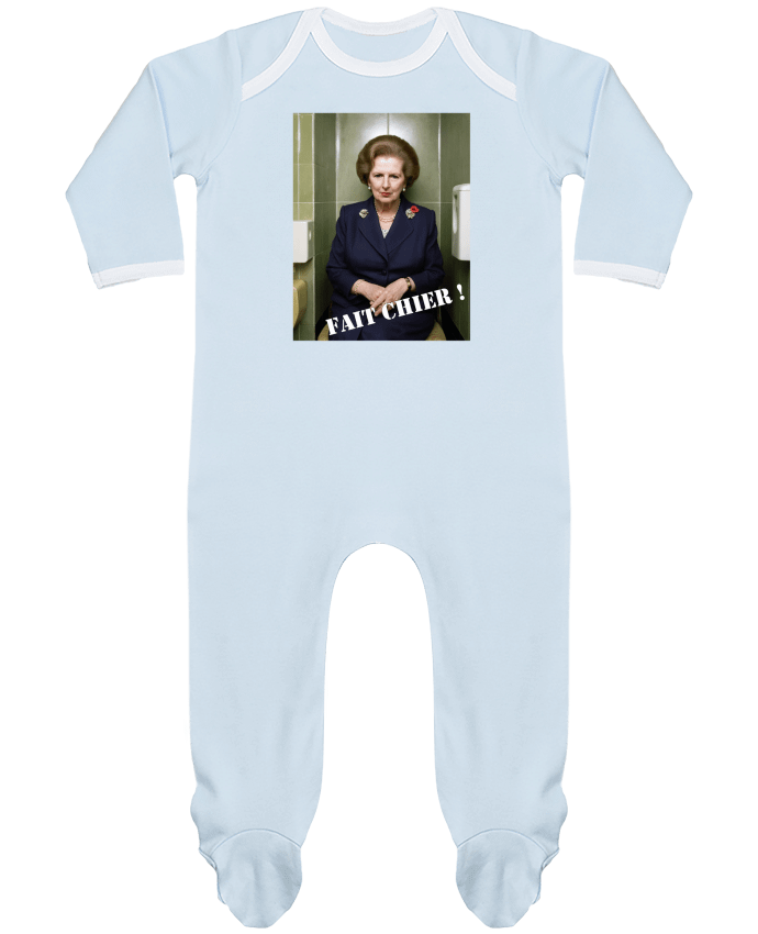 Body Pyjama Bébé Margaret Thatcher par TiA