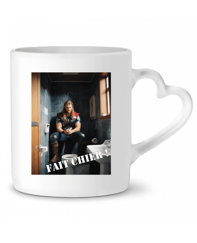 Mug coeur Thor par TiA