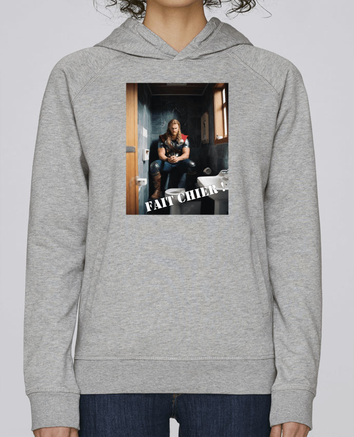 Sweat capuche femme Thor par TiA