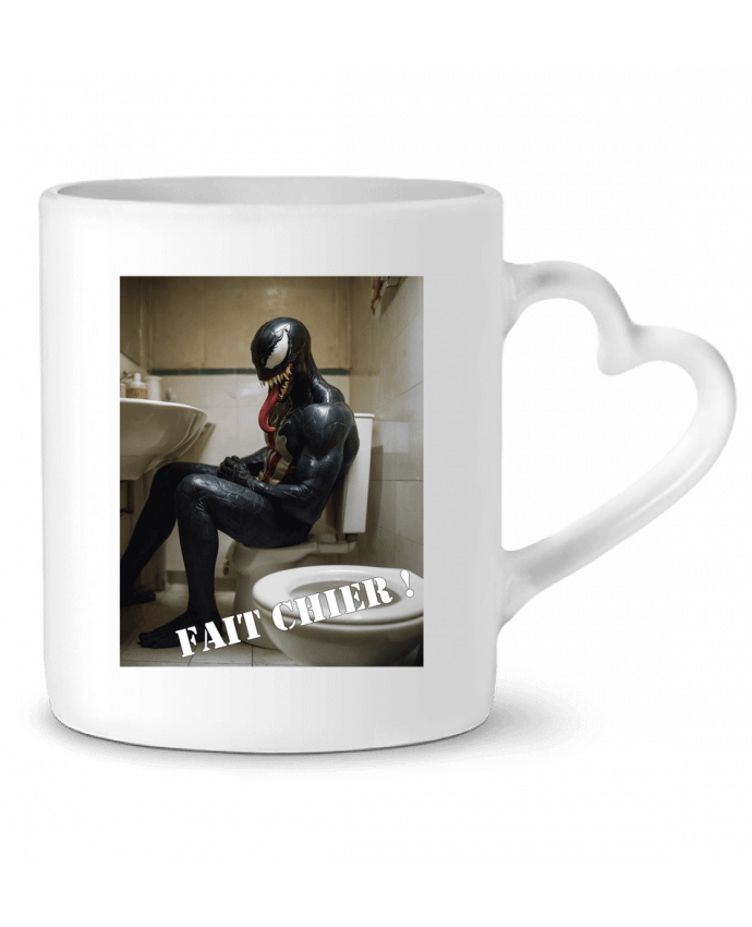 Mug coeur Venom par TiA