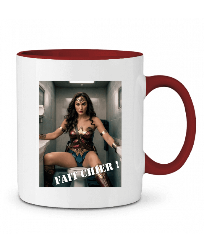 Mug bicolore wonder woman TiA