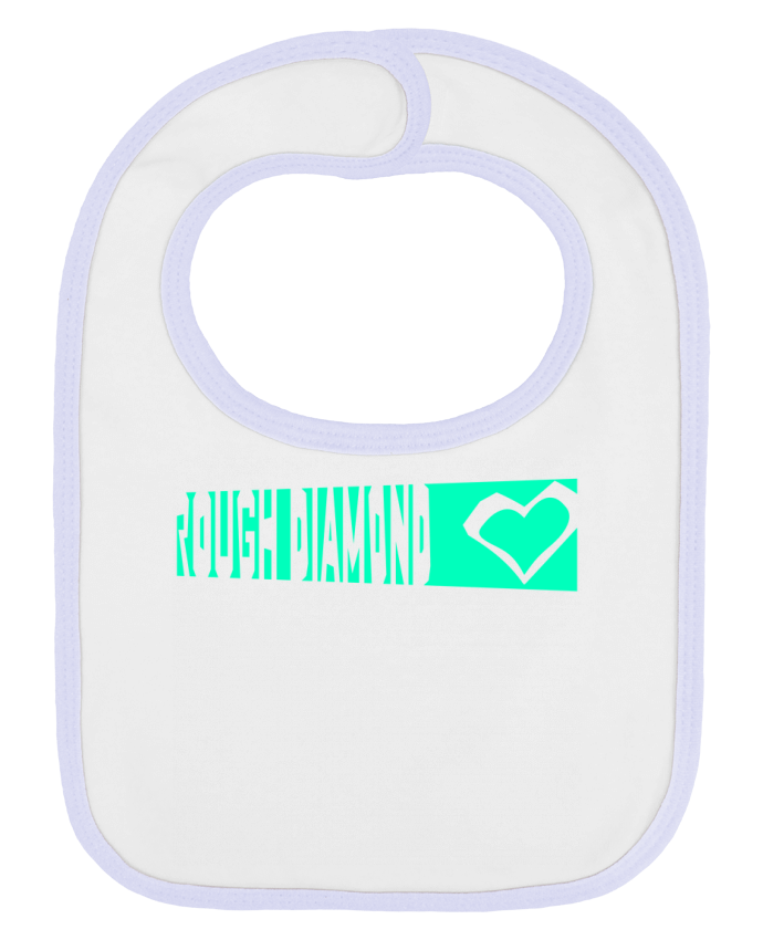 Bavoir bébé uni DIAMOND par Santiaguen