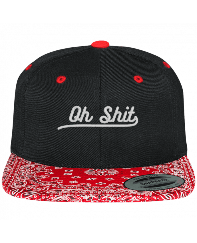 Snapback Cap pattern Oh shit by tunetoo