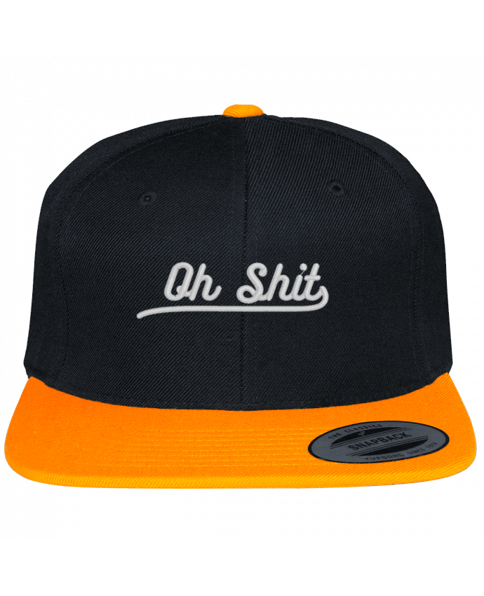 Snapback cap two-one varsity bicolore Oh shit by tunetoo