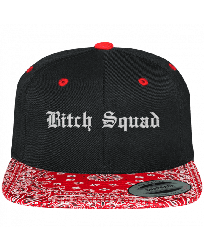 Snapback Cap pattern Bitch Squad by tunetoo