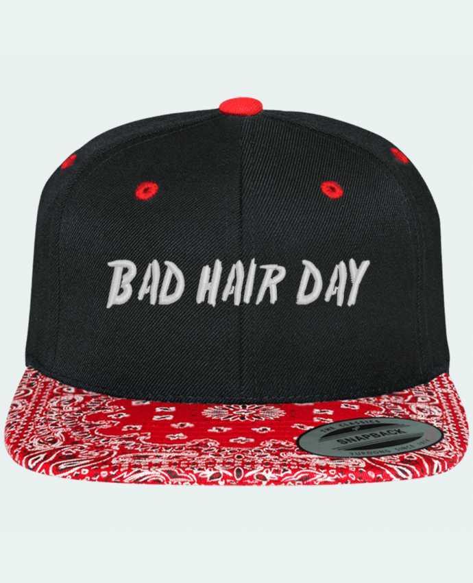 Snapback Cap pattern Bad hair day by tunetoo