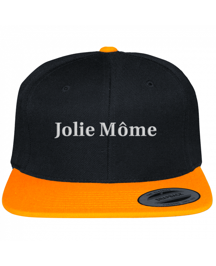 Snapback cap two-one varsity bicolore Jolie môme by tunetoo