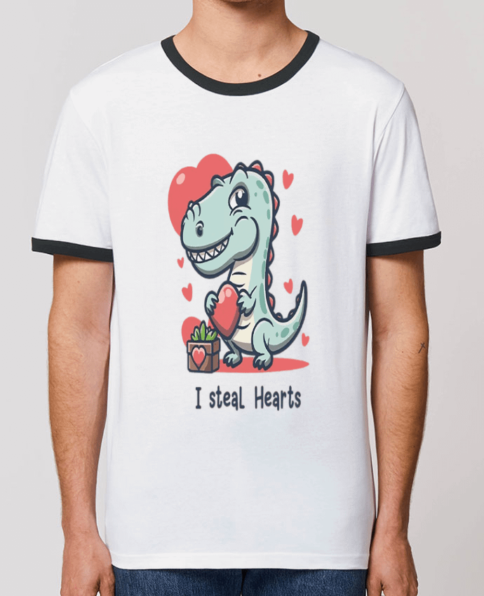 T-shirt je vole le coeur par VSGA