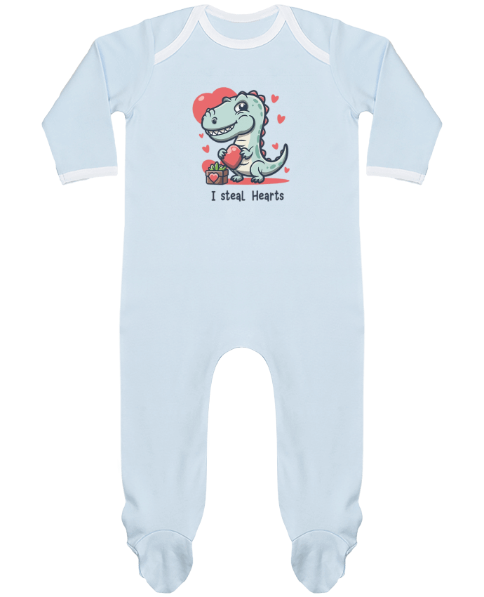 Body Pyjama Bébé je vole le coeur par VSGA