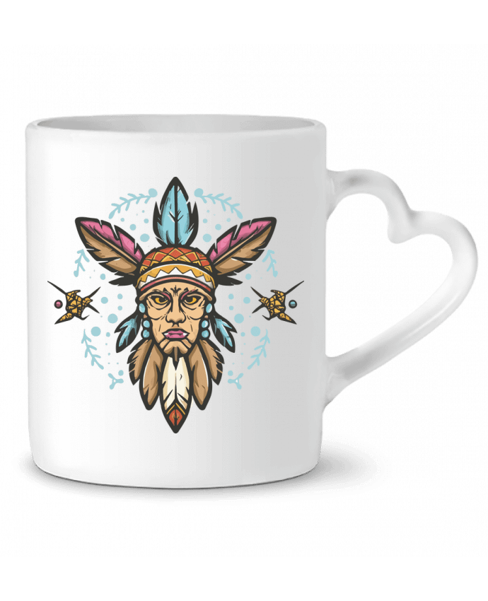 Mug coeur Indien par VSGA