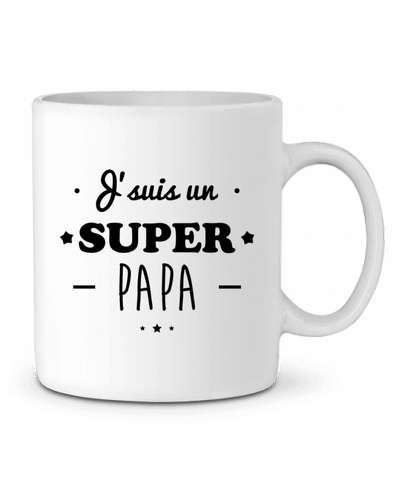 Mug  Super papa,cadeau père,fête des pères par Benichan