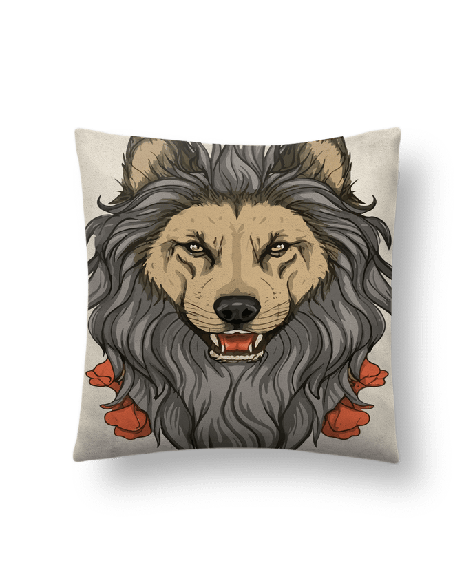 Coussin suédine King's Crown Canines par VSGA