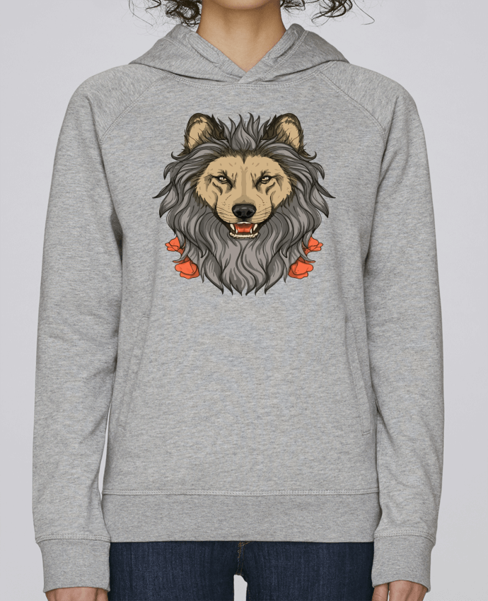 Sweat capuche femme King's Crown Canines par VSGA